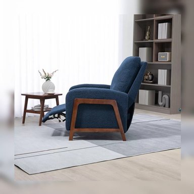 DM SOFÁ DMUEBLES AZUL MARINO RECLINABLE SWEDEN - 2