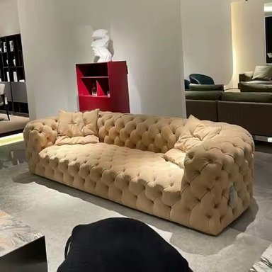 SOFÁ DMUEBLES DURAZNO CHESTERFIELD DELUXE