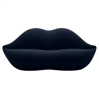 DM SOFA KISS 3 ASIENTOS TELA - NEGRO
