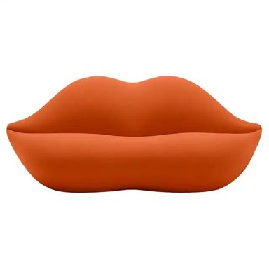 DM SOFA KISS 3 ASIENTOS TELA - NARANJA