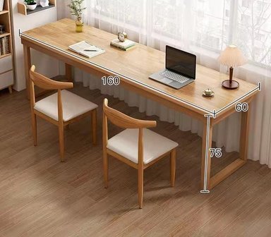 DM ESCRITORIO + 2 SILLONES EJECUTIVO GERENCIA MOVI  - NATURAL