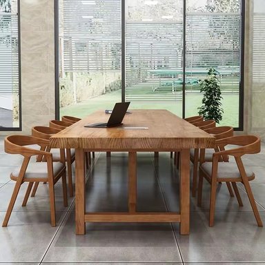 DM MESA CONFERENCIA PRIMU 300 CM + SILLONES - GRIS