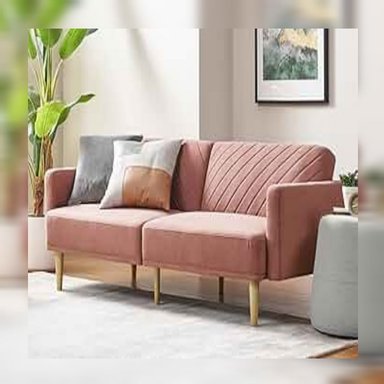 DM SOFÁ CAMA TALE - ROSADO PASTEL