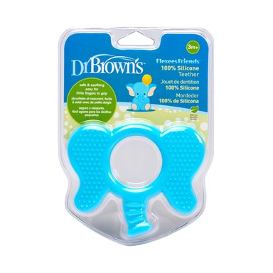 MORDEDOR DR. BROWN'S ELEFANTE FLEX TE002 CELESTE - 2