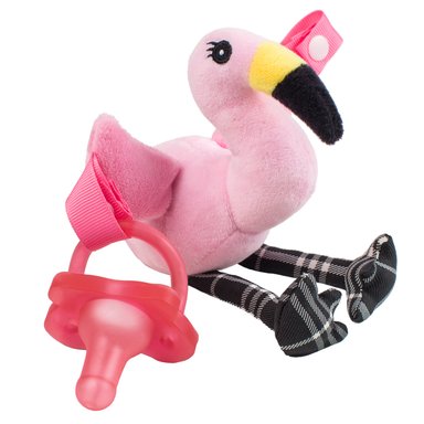 SUJETADOR CHUPONES DR. BROWN'S LOVEY FLAMINGO
