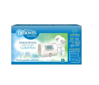 EXTRACTOR LECHE DR. BROWN'S ELÉCTRICO DOBLE CUSTOMFLOW TM