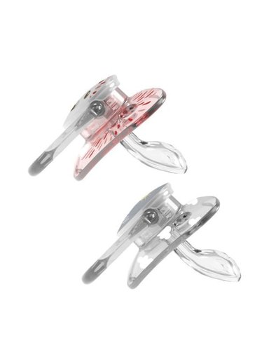 SET DE 2 CHUPONES PREVENT DE 0 A 6 MESES - ERIZO ROSADO - 2