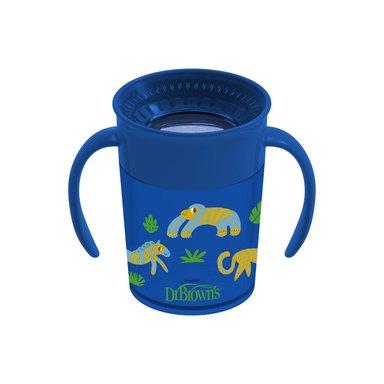 VASO DR. BROWN'S CON ASAS CHEERS 360 AZUL 7OZ