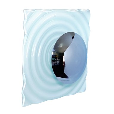 LAMPARA LA ROCHELLI MA01140W-001-04 CROMADO PARED 1 LUZ MOD BOOM VIDRIO METAL