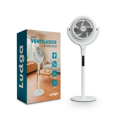 VENTILADOR DE AIRE 3D CON CONTROL REMOTO LDG 6460 - 8