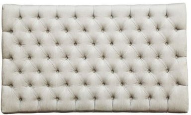 MP CABECERA QUEEN BRISAS CAPITONE CREMA - 1