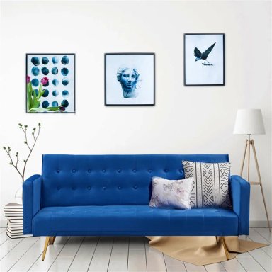 SOFA CAMA MOBILIARI BLUEE AZUL - 1