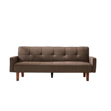 SOFA CAMA MOBILIARI CUARZ MARRÓN CLARO - 1