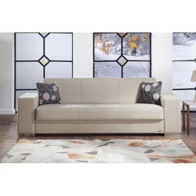 SOFA CAMA MOBILIARI KROMP BLANCO - 1