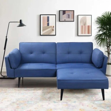 SOFA CAMA MOBILIARI RASH AZUL - 1