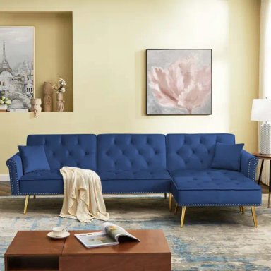 SOFA CAMA MOBILIARI HOPP AZUL - 1
