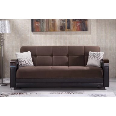 SOFA CAMA MOBILIARI TREUS MARRÓN - 1