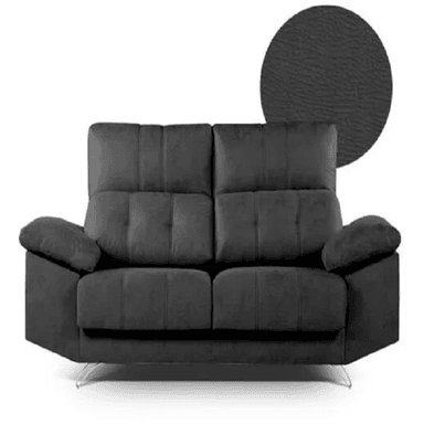 SOFA CAMA MOBILIARI BAROK GRIS OSCURO - 1