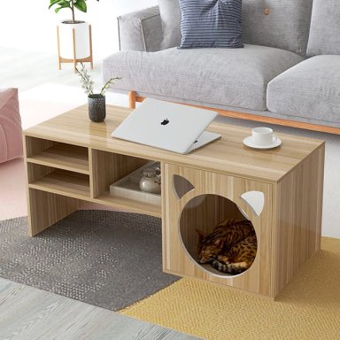 MP CAMA PARA MASCOTAS Y MESA DE CENTRO KATALINA - 1