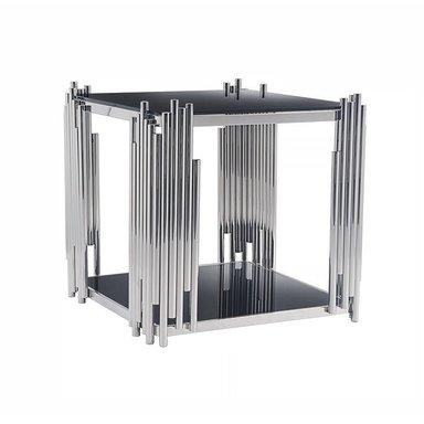 MESA DE CENTRO CASA CONCEPTO PERU AIZBERG - CUADRADA DE ACERO