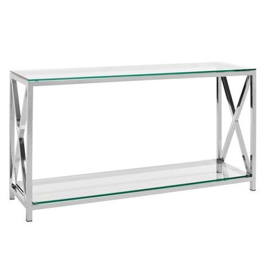 CONSOLA CASA CONCEPTO PERU X - DOBLE NIVEL DE VIDRIO TRASLUCIDO