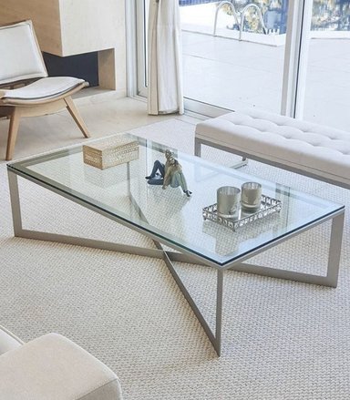 MESA DE CENTRO CASA CONCEPTO PERU ROBBIE DE INOXIDABLE ACERO