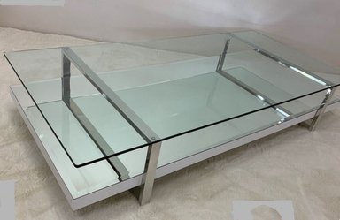 MESA DE CENTRO CASA CONCEPTO PERU HESPER DE INOXIDABLE ACERO