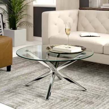 MESA DE CENTRO CASA CONCEPTO PERU ALYASIRA DISEÑO EXCLUSIVO CIRCULAR - 2