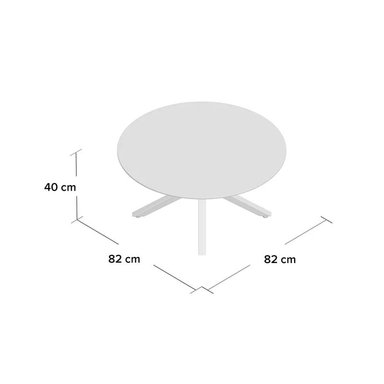 MESA DE CENTRO CASA CONCEPTO PERU ALYASIRA DISEÑO EXCLUSIVO CIRCULAR - 4