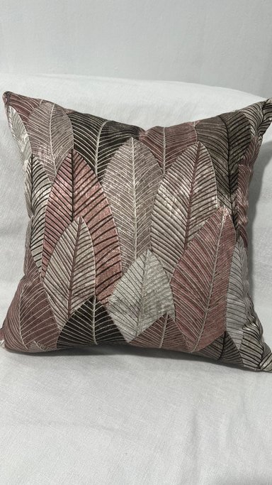 FUNDA COJIN CASA CONCEPTO PERU SHEET FLOWER 50X50CM MULTICOLOR