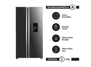 REFRIGERADOR FDV SIDE BY SIDE DELUXE SMART 514L SBS INOX - 2