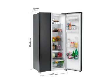 REFRIGERADOR FDV SIDE BY SIDE DELUXE SMART 514L SBS INOX - 3