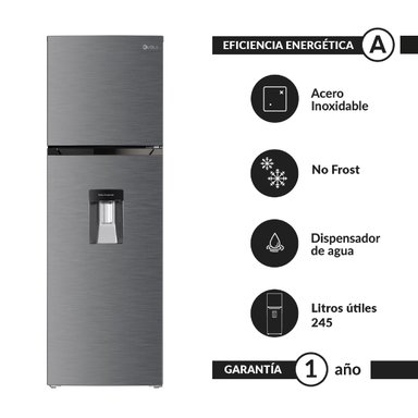 REFRIGERADOR KUBLI SMART T 245L NO FROST INOX