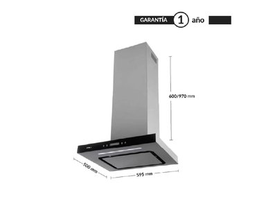 CAMPANA FDV 60CM DELUXE DECORATIVA CHEF - 3