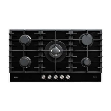 COMBO FDV CAMPANA CRYSTAL 90 + ENCIMERA CHEF GLASS 90 GN + HORNO BLACK 70 GN - 6