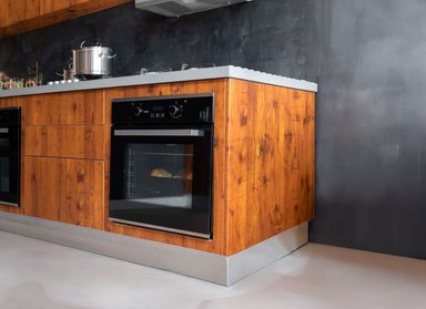 COMBO FDV CAMPANA CRYSTAL 90 + ENCIMERA BLACK 60 GLP + HORNO BLACK 70 GLP - 9