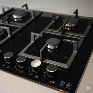 COMBO FDV CAMPANA CRYSTAL 90 + ENCIMERA BLACK 60 GN + HORNO ONIX 70 GN - 9