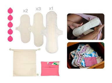 TOALLAS HIGIÉNICAS BAMBOO BALANCE TELA PACK FLUJO ALTO CREMA