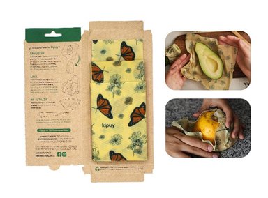 ENVOLTORIOS BAMBOO BALANCE KIPUY SOSTENIBLES ALIMENTOS MARIPOSAS