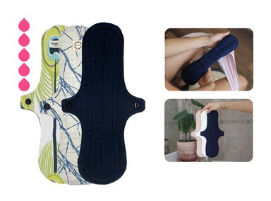 TOALLA BAMBOO BALANCE XL TELA TRIPACK AZUL