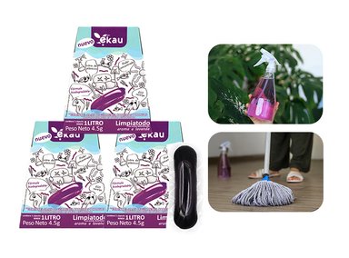 TRIPACK LIMPIATODO EN CÁPSULA EKAU CON AROMA A LAVANDA