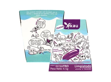 TRIPACK LIMPIATODO EN CÁPSULA EKAU CON AROMA A LAVANDA - 2