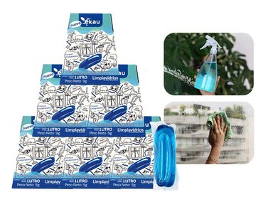 SIXPACK LIMPIAVIDRIOS EN CÁPSULA EKAU