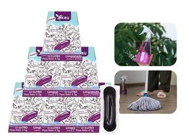 SIXPACK LIMPIATODO EN CÁPSULA EKAU CON AROMA A LAVANDA