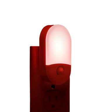 LUZ ROJA CON SENSOR DE MOVIMIENTO