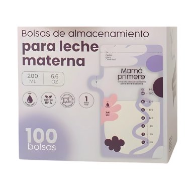 BOLSAS PARA ALMACENAR LECHE MATERNA - PAQUETE DE 100 U