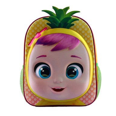 MOCHILA SCOOL C/ CAPUCHA BEBÉS LLORONAS PÍA PIÑA