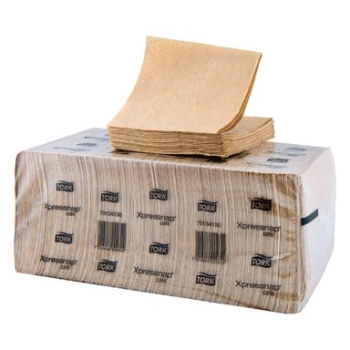 SERVILLETA TORK XPRESSNAP CAFÉ NATURAL 12 PAQ X 500 UN