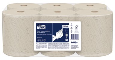 PAPEL TOALLA TORK DOBLE HOJA 120 MTS 6 UN - 1
