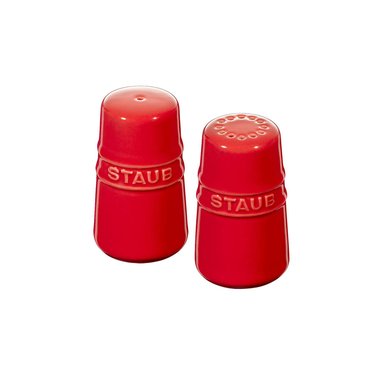 SET SALERO STAUB ROJO PIMENTERO CERAMICA
